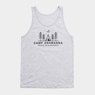 Camp Anawanna (Black) - Salute Your Shorts Tank Top